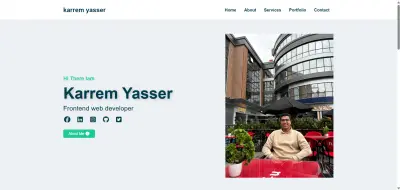 سأصمم لك موقع Portfolio احترافي لعرض أعمالك