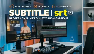 ترجمة لمقاطع الفيديو من اللغة الإنجليزية الى العربية والعكس Subtitle