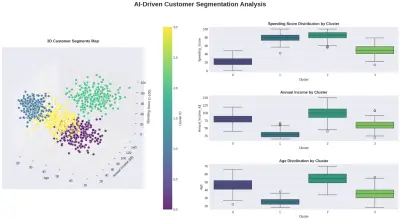 تحليل تقسيم العملاء باستخدام الذكاء الاصطناعي (AI-Driven Customer Segmentation Analysis)