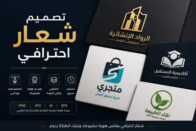 صورة العمل تصميم شعار احترافي ومميز يعبر عن هوية مشروعك