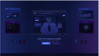 إنشاء معرض أعمال بورتفوليو portfolio