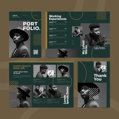 تصميم Portfolio احترافي لعرض أعمالك بشكل منظم وجذاب