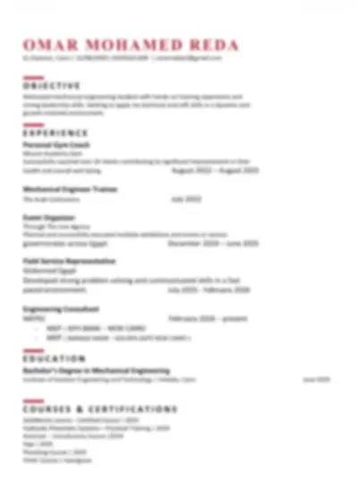 عمل CV مميز بخاصية ال ATS