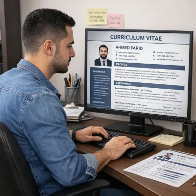 عمل سيرة ذاتية احترافية عربي - انجليزي