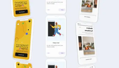 تصميم واجهات التطبيقات (Mobile UI/UX design)