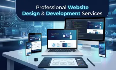 تصميم وتطوير مواقع إلكترونية احترافية (Websites) عصرية وسريعة ومتجاوبة