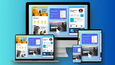 برمجة صفحات هبوط (Landing Pages) احترافية ومتجاوبة