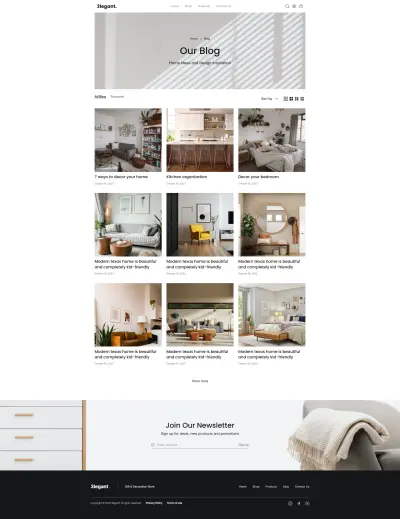 بناء وتطوير صفحتين ويب متجاوبتين باستخدام React و Bootstrap.