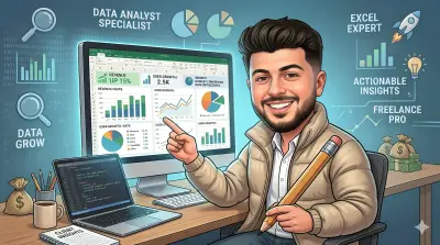 تحليل و تصميم داشبورد تفاعلية بشكل احترافي - Excel Dashboard