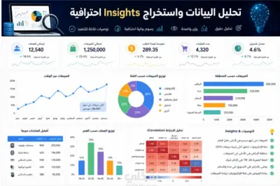 سأقوم بتحليل البيانات واستخراج insights احترافي