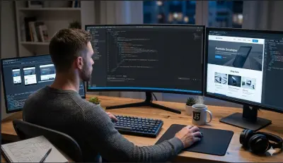 صورة العمل تحسين وتطوير أكواد HTML, CSS, JavaScript بشكل احترافي وسريع ⚡