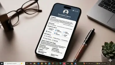 تصميم وتنسيق سيرة ذاتية (CV) احترافية وجذابة.