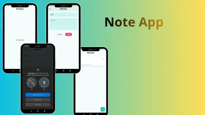 تطبيق ملاحظات احترافي بـ Flutter مع ميزة الموقع الجغرافي وSQLite