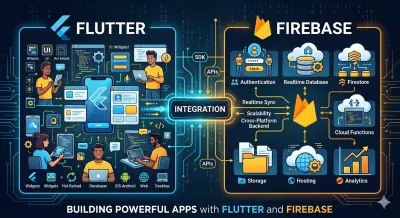 تطوير تطبيق Flutter احترافي (Android & iOS)