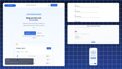 تصميم وبرمجة صفحة هبوط (Landing Page) احترافية بـ HTML و CSS