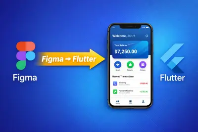 تحويل تصميم Figma إلى Flutter بدقة عالية (Pixel Perfect)
