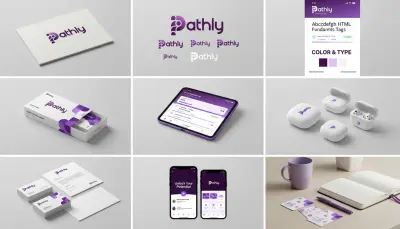 تصميم هوية بصرية (Design System) احترافية لموقع أو تطبيق