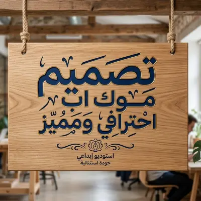 تصميم موك اب احترافي