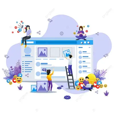 طوير واجهة تفاعلية (Frontend) , تصميم مكون (Component) تفاعلي .