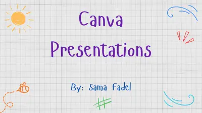 عروض تقديمية على PowerPoint , Canva