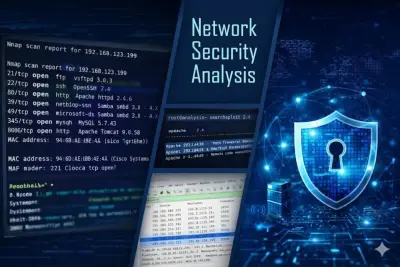 تحليل أمان الشبكات واكتشاف المنافذ المفتوحة باستخدام Nmap و ادوات تحليل اخرى