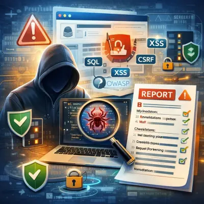 فحص أمني شامل لموقعك واكتشاف الثغرات مع تقديم تقرير احترافي