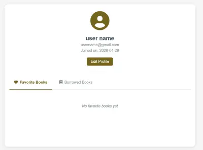 صورة العمل صفحة المستخدم (user profile)