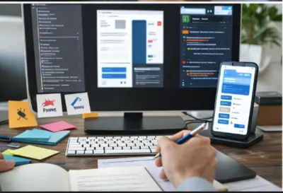 تحويل Figma أو UI Design إلى تطبيق Flutter احترافي
