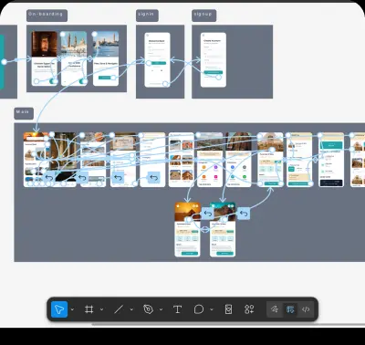 سأصمم Wireframe و Prototype احترافي لتطبيقك أو موقعك