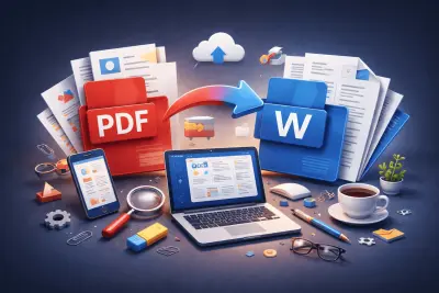تحويل ملفات PDF إلى Word بدقة وبدون أخطاء