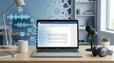 تفريغ صوتيات وفيديوهات إلى Word بدقة عالية وتنسيق احترافي