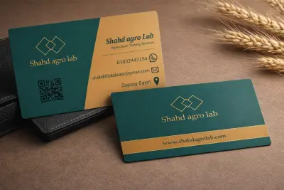 بطاقة أعمال احترافيه(business card)