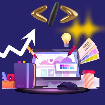 تصميم واجهة أمامية (Front-End) لمتجر إلكتروني احترافي وعصري (4 صفحات أساسية)