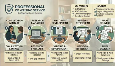 تصميم وكتابة سيرة ذاتية احترافية تناسب سوق العمل