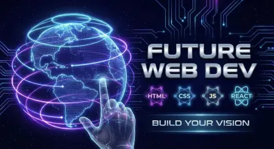 إنشاء موقع ويب احترافي باستخدام HTML CSS JavaScript