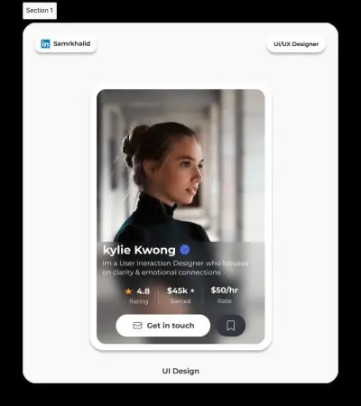 تصميم واجهات مستخدم (UI/UX) احترافية وعصرية لتطبيقات الموبايل ومواقع الويب