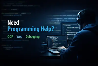 تقديم استشارات ومساعدات برمجية احترافية في تطوير المواقع و OOP