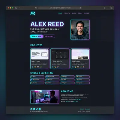تصميم وتنفيذ صفحات ويب احترافية وبسيطة (HTML/CSS/JS)