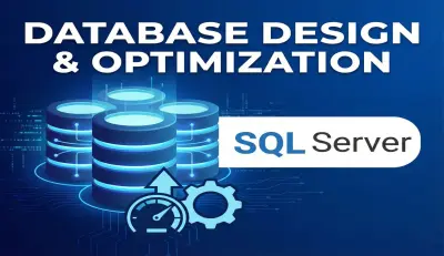 تصميم وبناء قواعد بيانات SQL Server وتحسين أداء الاستعلامات