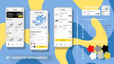 تصميم واجهات UI/UX احترافية بأسس هندسية وإبداع فني