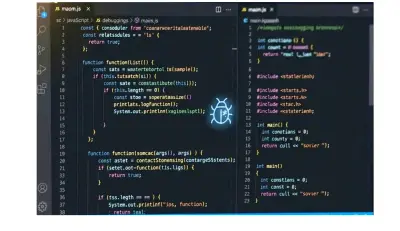 تصميم واجهة موقع احترافية ومتجاوبة (Responsive) باستخدام HTML و CSS و JavaScript