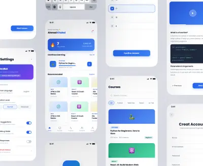 تصميم واجهة و تجربة المستخدم للتطبيقات (Mobile App UI/UX Design)