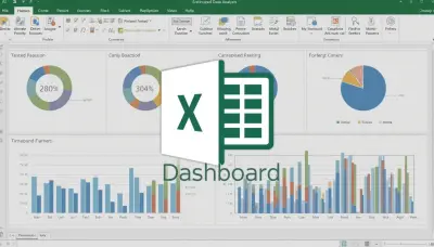 تصميم لوحة تحكم Dashboard تفاعلية باستخدام Excel