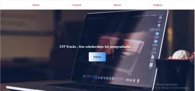تصميم صفحات landing page