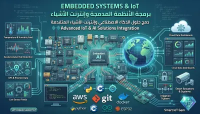 برمجة الأنظمة المدمجة (Embedded Systems) وحلول إنترنت الأشياء