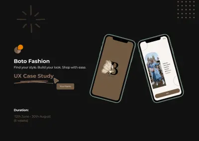 تصميم تطبيق موبايل احترافي لمتاجر الأزياء (Fashion App UI/UX) يساعد على عرض المنتجات بشكل جذاب وتحسين تجربة التسوق وزيادة المبيعات.