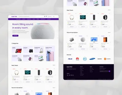تصميم صفحة هبوط متوافقة مع SEO و تجربة مستخدم UI UX بFigma