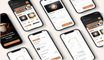 تصميم واجهة تطبيق Flutter UI احترافية ومتجاوبة (Android & iOS)