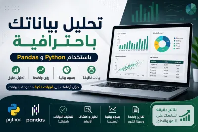 تحليل وتنظيف بيانات احترافي باستخدام Python وPandas