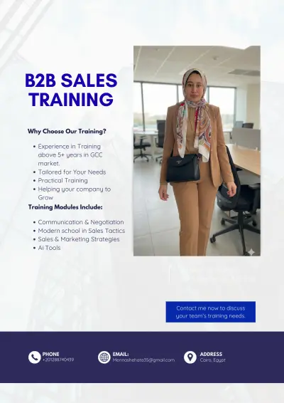 تدريب فريق خدمة العملاء او فريق المبيعات